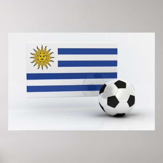 Uruguay Soccer Poster (Vorne)