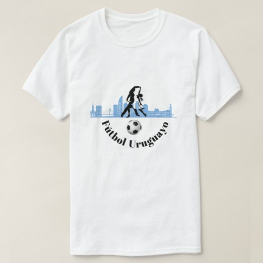 Uruguay Soccer T-Shirt (Design vorne)
