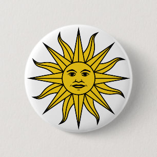 Uruguay Sol de Mayo Button