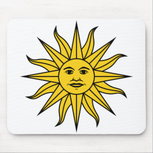 Uruguay Sol de Mayo Mousepad