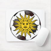 Uruguay "Sol de Mayo" Mousepad (Mit Mouse)