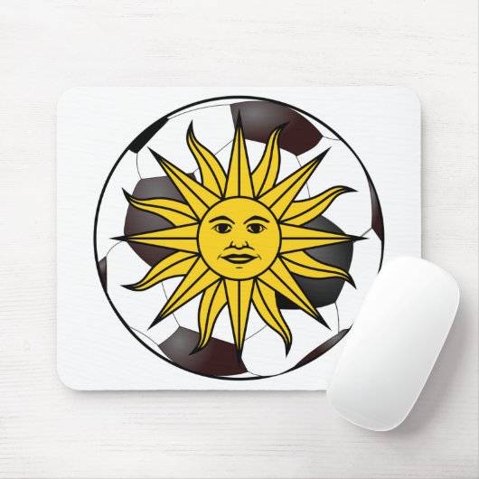 Uruguay "Sol de Mayo" Mousepad (Mit Mouse)