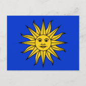 Uruguay Sol de Mayo Postkarte (Vorderseite)