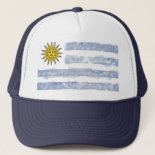 Uruguay Truckerkappe (Vorderseite)