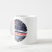 Uruguay Uruguayan Australian Australia Tree Roots Kaffeetasse (Vorderseite Links)
