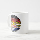 Uruguay Uruguayisch Deutsch Deutschland Baum Kaffeetasse (Vorderseite Links)