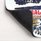 Uruguay Uruguayischer Australier Australien Baumwu Mousepad (Ecke)