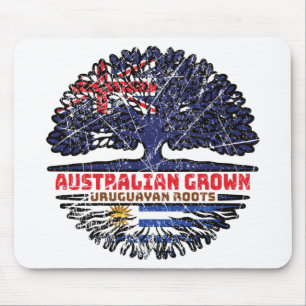 Uruguay Uruguayischer Australier Australien Baumwu Mousepad