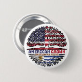 Uruguay USA USA Staaten Button (Vorne & Hinten)