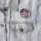 Uruguay USA USA Staaten Button (Beispiel)