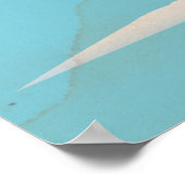 Uruguay Vintage Reiseplakat. Poster (Ecke)