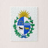 Uruguay-Wappen Puzzle (Vertikal)