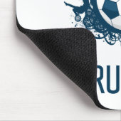 Uruguay-Welt Mousepad (Ecke)