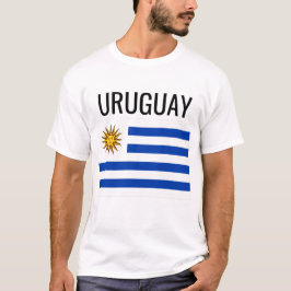 Uruguay // Weltstaatenflagge T-Shirt