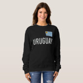 Uruguay Women Men Kids Uruguay Flag Souvenir Sweatshirt (Vorne ganz)