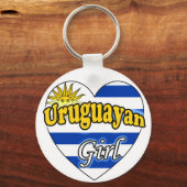 Uruguayan Girl Schlüsselanhänger (Vorderseite)