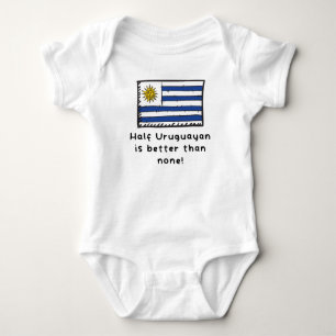 Uruguayan ist halb besser als kein lustiges Urugua Baby Strampler