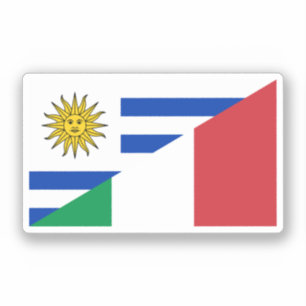 Uruguayische Flagge Aufkleber