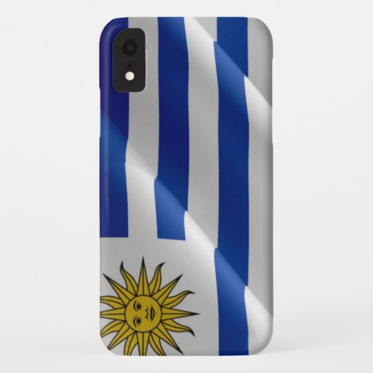 Uruguayische Flagge - Case-Mate iPhone Hülle (Rückseite)