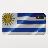 Uruguayische Flagge - Case-Mate iPhone Hülle (Rückseite (Horizontal))