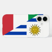 Uruguayische Flagge Case-Mate iPhone Hülle (Rückseite (Horizontal))