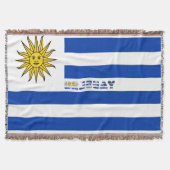 Uruguayische Flagge Decke (Vorderseite)