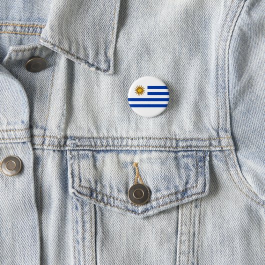 Uruguayische Flagge, Flagge Button (Beispiel)