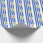 Uruguayische Flagge Geschenkpapier (Ecke)
