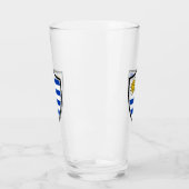 Uruguayische Flagge Glas (Links)