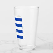 Uruguayische Flagge Glas (Links)