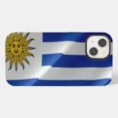 Uruguayische Flagge - iPhone Hülle (Rückseite (Horizontal))