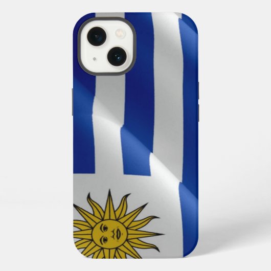 Uruguayische Flagge - iPhone Hülle (Rückseite)