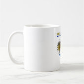 Uruguayische Flagge Kaffeetasse (Links)
