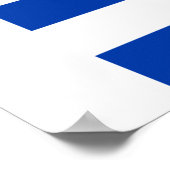 Uruguayische Flagge Poster (Ecke)