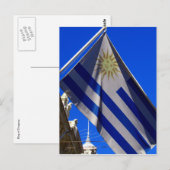 uruguayische Flagge Postkarte (Vorne/Hinten)