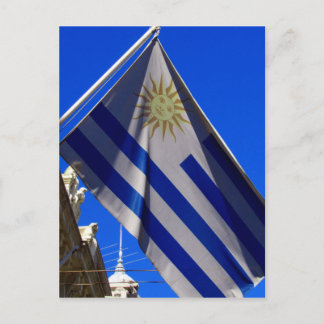 uruguayische Flagge Postkarte