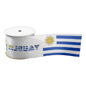 Uruguayische Flagge Satinband (Spule)