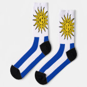 Uruguayische Flagge Socken (Linkes Detail)