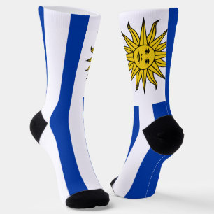 Uruguayische Flagge Socken