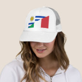 Uruguayische Flagge Truckerkappe (Beispiel)