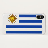 Uruguayische Flagge (Uruguay) Case-Mate iPhone Hülle (Rückseite (Horizontal))