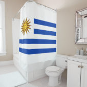 Uruguayische Flagge (Uruguay) Duschvorhang (Beispiel)