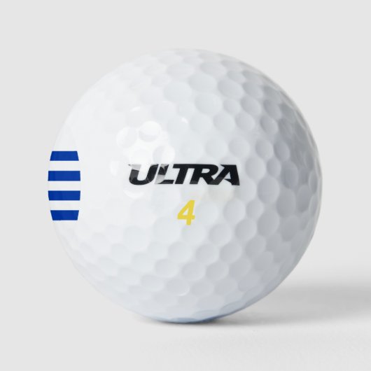 Uruguayische Flagge (Uruguay) Golfball (Logo)