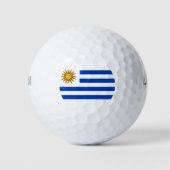 Uruguayische Flagge (Uruguay) Golfball (Vorderseite)