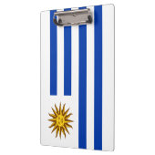 Uruguayische Flagge (Uruguay) Klemmbrett (Links)