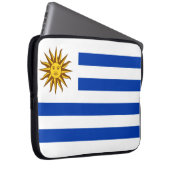 Uruguayische Flagge (Uruguay) Laptopschutzhülle (Vorne Rechts)