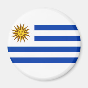Uruguayische Flagge (Uruguay) Magnet