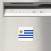 Uruguayische Flagge (Uruguay) Magnet (In Situ (Geschirrspüler))