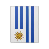 Uruguayische Flagge (Uruguay) Notizblock (Rotiert)
