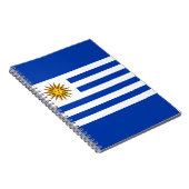 Uruguayische Flagge (Uruguay) Notizblock (Rechte Seite)